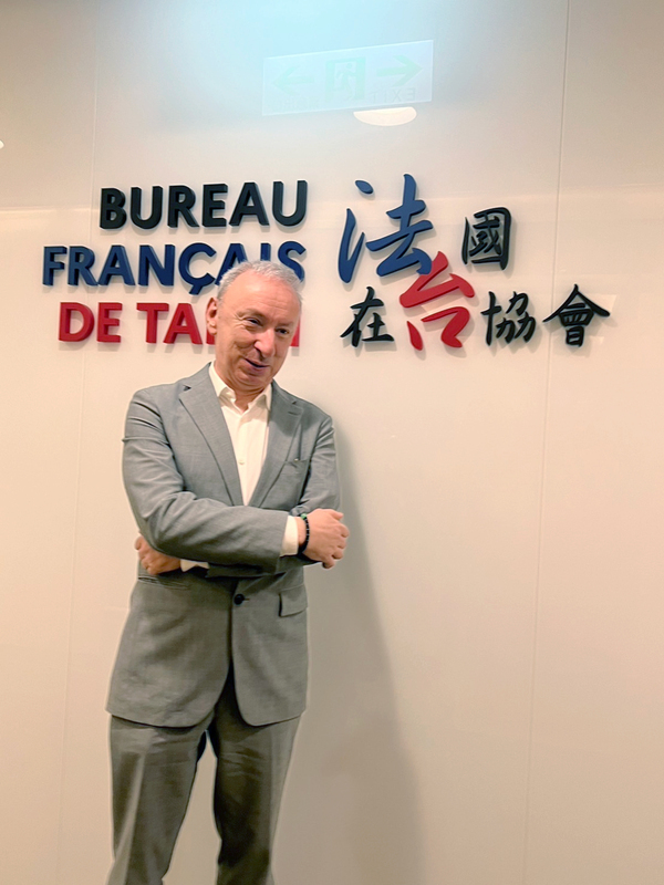 公孫孟道別談駐台罩門 證實馬克宏顧問將接任