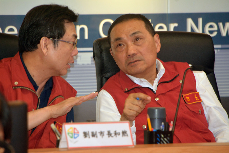 颱風卡努陸警發布 新北市災害應變中心一級開設