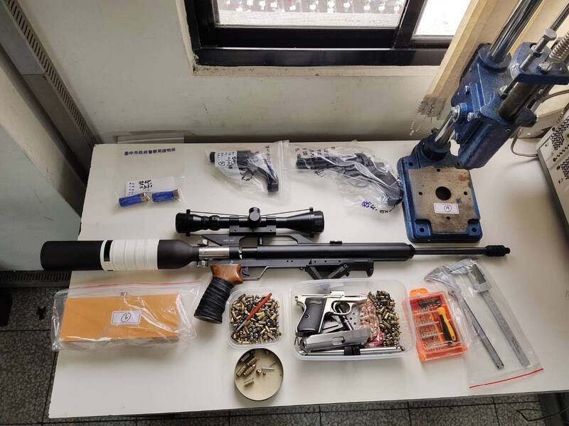 男PO打靶試槍影片 中市警循線查獲涉嫌持有槍彈