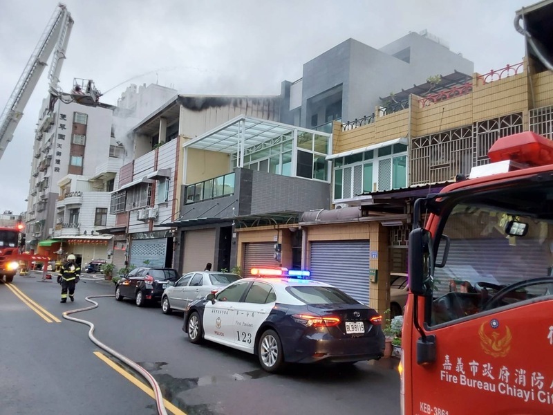 嘉義市民宅火警1女葬身火窟 報檢警相驗