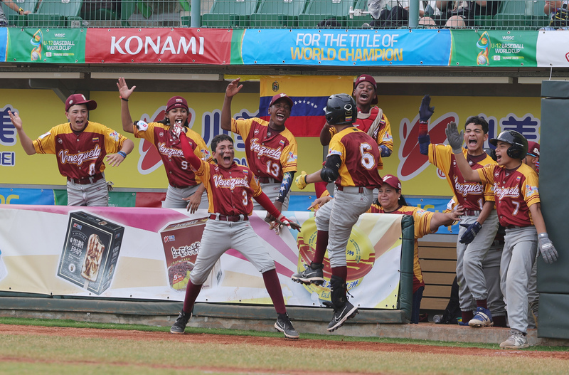 U12世界盃複賽卡斯蒂約開轟 委內瑞拉延長賽搶勝