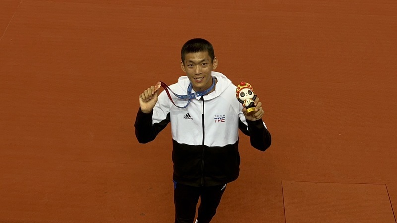 蔡維智世大運跳高摘銅 中興大學：創校最高成就