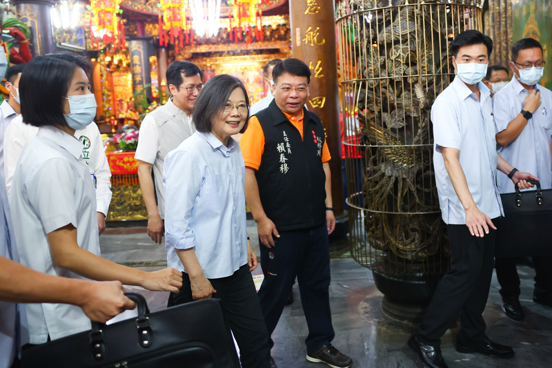 比較馬總統8年執政 蔡總統：我沒有債留子孫