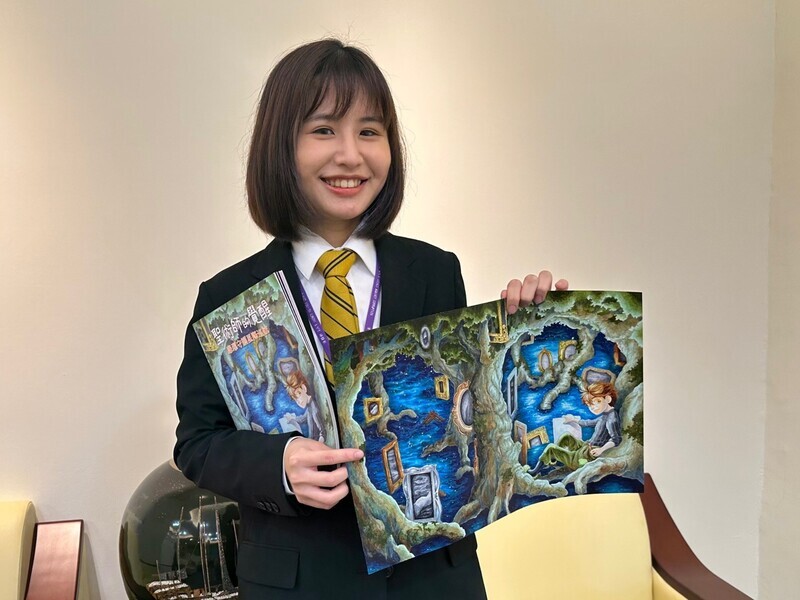 政風人員親手畫繪本 盼學子突破現實激發想像