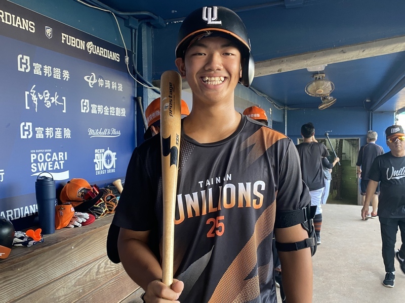 獅隊新秀林培緯生涯初登場 接通知興奮到睡不著