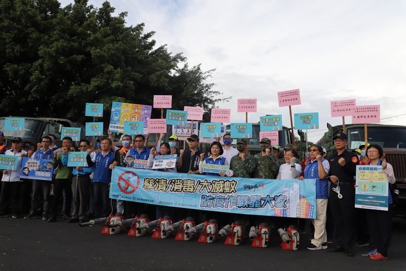 消滅病媒蚊 外縣市支援雲林噴藥防治