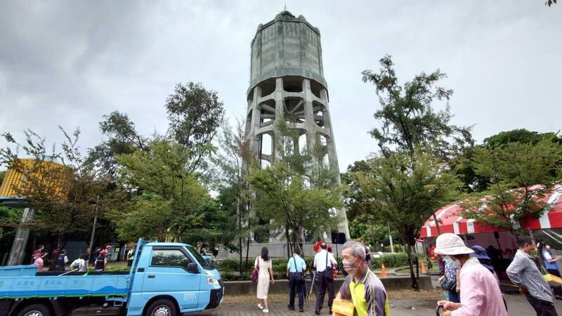 嘉縣古蹟朴子配水塔修復竣工 再現87年前風華