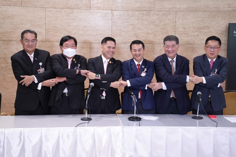 泰國為泰黨領軍組執政聯盟 再添新政黨達238席