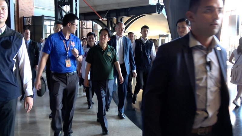 賴清德參訪紐約花旗球場 過境忙中觀賽過球迷癮