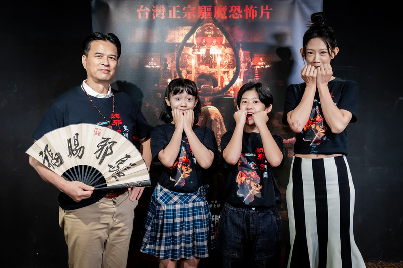 李興文陳昭妃「粽邪3」組悲情父女 戲外卻被她嚇壞