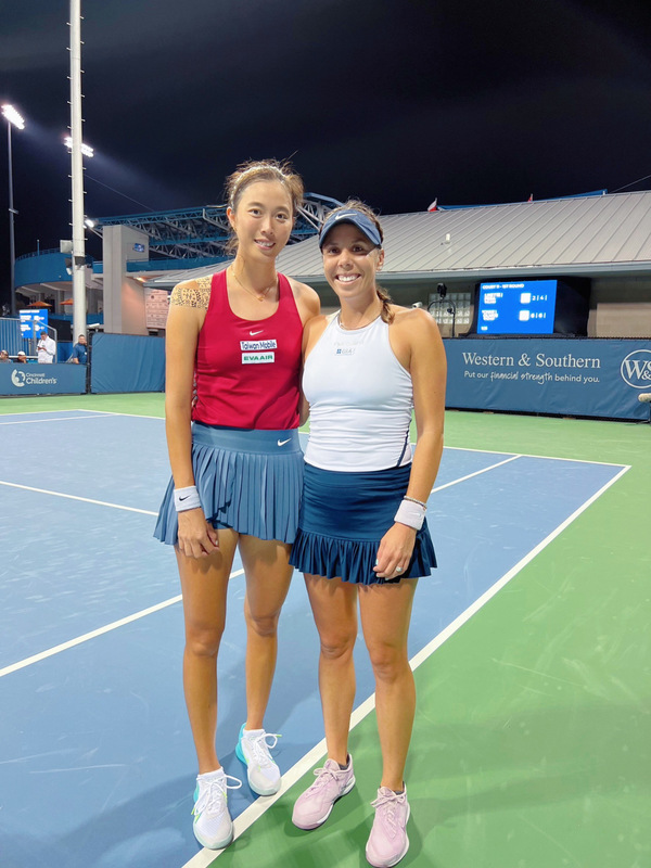 WTA辛辛那提女網賽 詹皓晴攜墨國搭檔晉16強