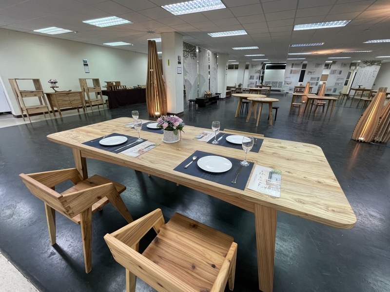 林業署攜手公東高工 國產材家具展新竹登場