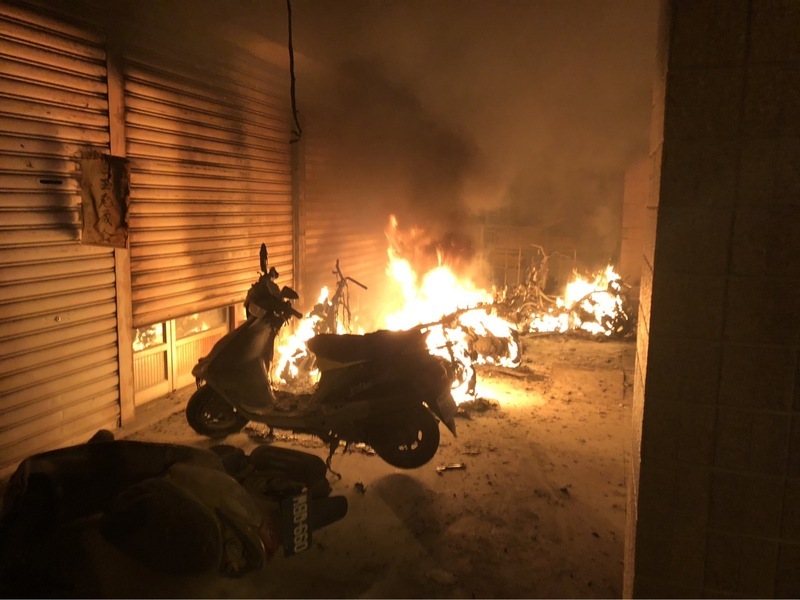 恆春男吵架竟教唆縱火 燒毀5部機車幸無人傷