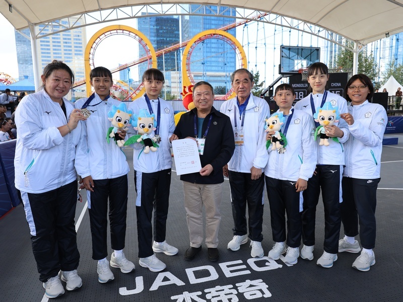 東亞青運台灣柔道添4面獎牌 3對3女籃鍍銀