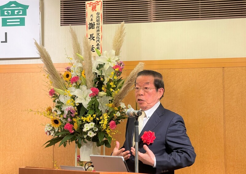 批共軍擾台 謝長廷與「翁達瑞」指應跟著文明走