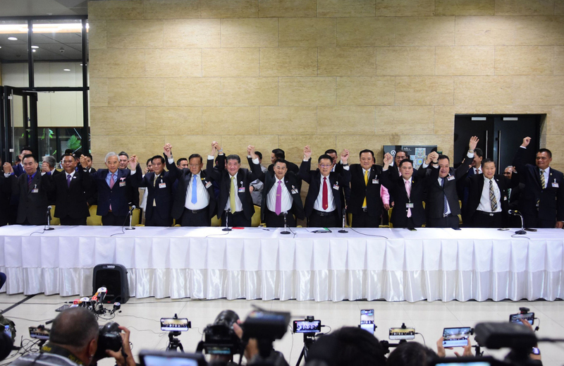 泰國國會總理選舉前夕 2親軍方政黨入為泰黨聯盟