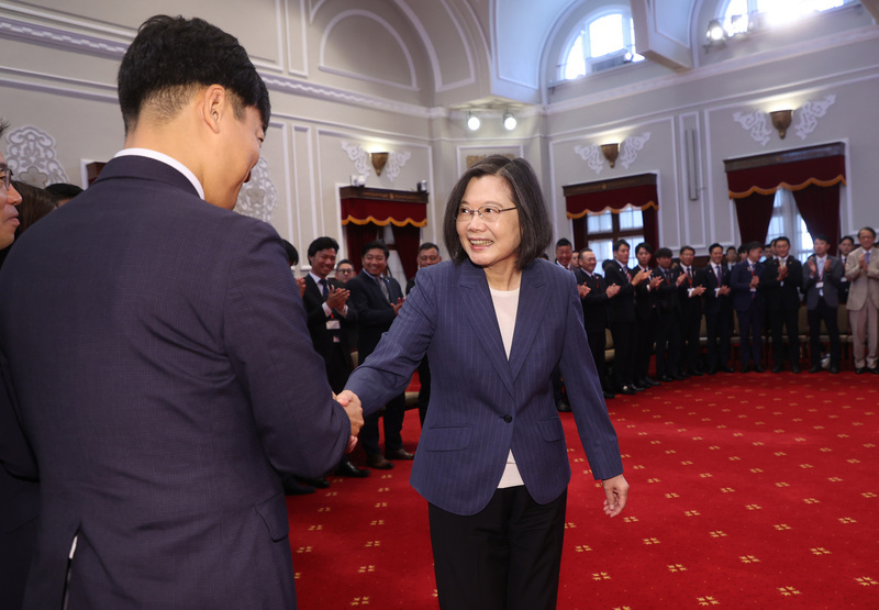 總統：全球性議題 期許台日青年世代參與找解方