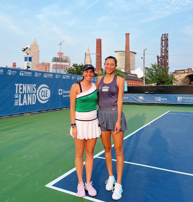 WTA克里夫蘭女網賽 詹皓晴攜手墨國搭檔晉8強