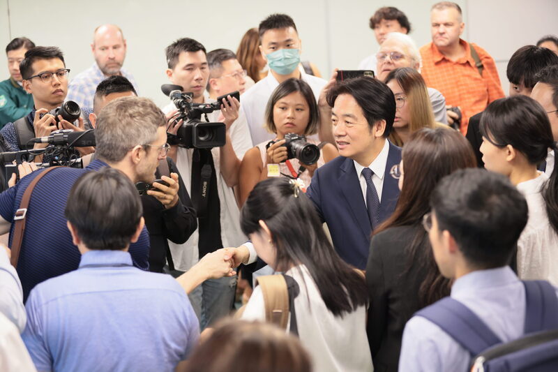 賴清德：擴大國際合作 引領價值外交新時代