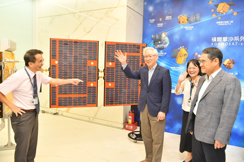 國科會仲夏科學日台北登場 獵風者衛星模型吸睛