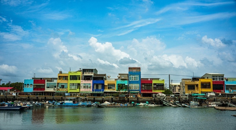 嘉義布袋也有彩色屋 媲美基隆正濱漁港