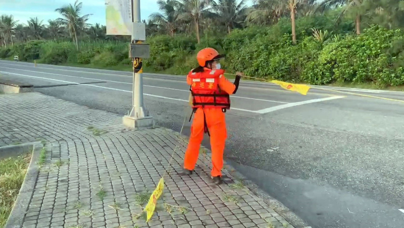 颱風蘇拉海警發布 台東劃定溪流海邊山區管制進入