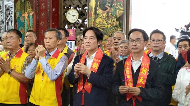 到高雄輔選 賴清德：堅守主權、發展經濟、打擊黑金