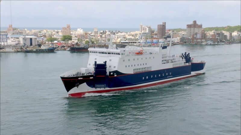 澎湖輪6日晚間首航 內部設計裝潢先開箱