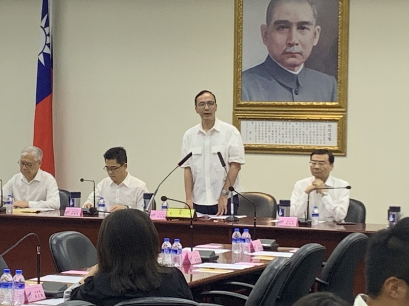 談政黨合作 朱立倫：兩岸議題與憲政改革要有共識