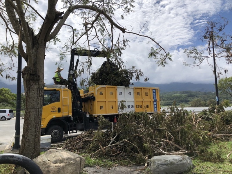 協助颱風過後復建 高雄市政府80人進駐台東5天