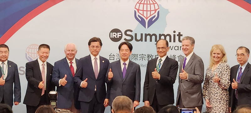 出席國際宗教自由峰會 游錫堃：台灣尊重多元文化