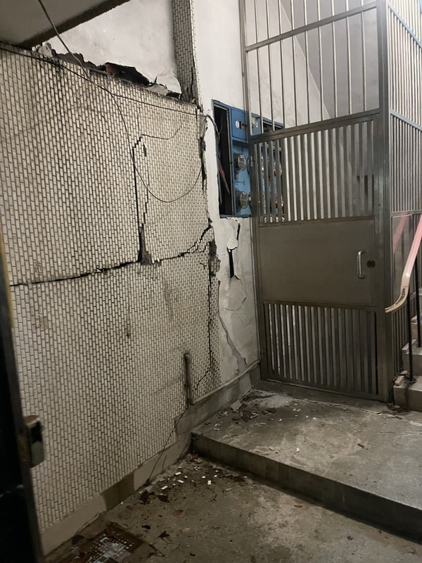 北市中山區多棟民宅傾斜 疑又是建案施工損鄰