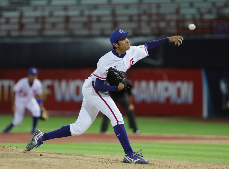 U18世界盃林維恩對荷好投打90分 冠軍戰還能登板