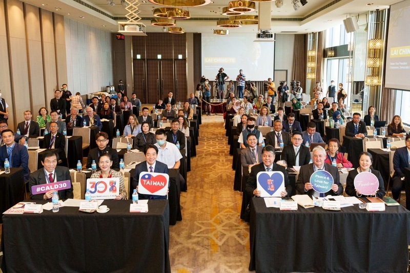 亞洲自由聯盟大會 賴清德簽署聲明守護台灣民主價值