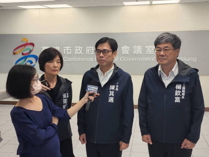 支援台東風災復建 陳其邁：互助是應該的