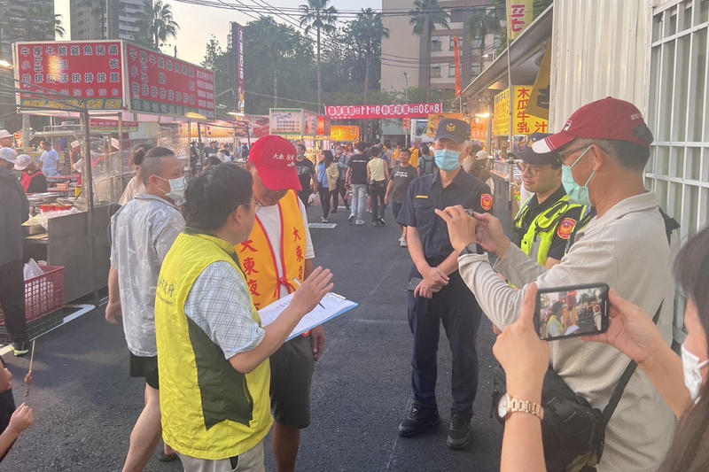 台南大東夜市重新營業 市府認違規開罰