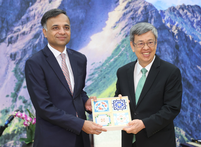 陳建仁:經貿結構高度互補 鼓勵台商赴印度投資