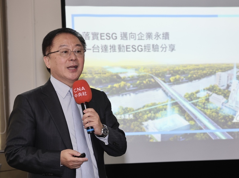 歐盟CBAM 10/1試行 台達電周志宏籲企業儘早訂目標