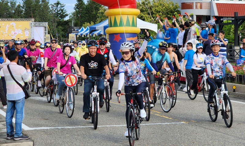 澎湖跳島101K自行車活動 近800名車友體驗魅力
