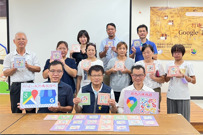 台南學甲商圈產學合作 助商家優化Google地標