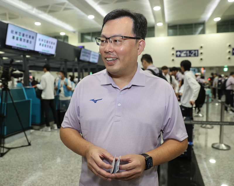 亞運跆拳道等代表隊出發 鄭世忠盼選手享受比賽