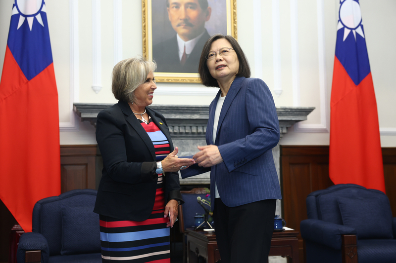 蔡總統：新墨西哥州將成台美綠能產業鏈合作典範