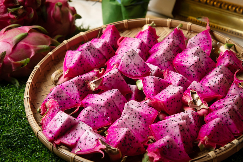 紅霸天雙色火龍果賣相佳 甜度勝日本麝香葡萄