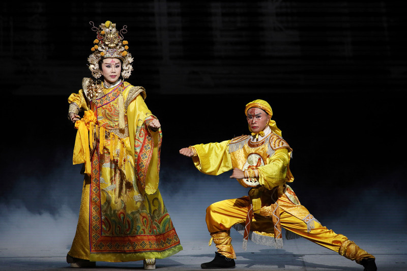 明華園總團演「鯤鯓平卷」 本土神仙戲進歌劇院