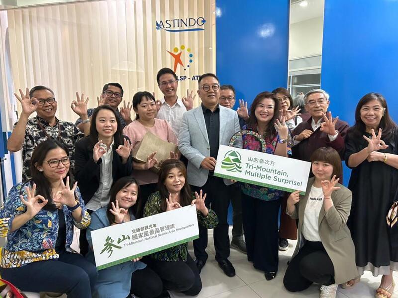 台灣觀光業者前進雅加達 邀印尼網紅推廣竹苗景點