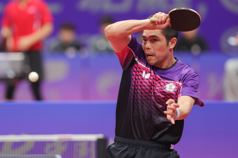 亞運莊智淵林昀儒攜手 台灣桌球男團勝哈薩克晉級