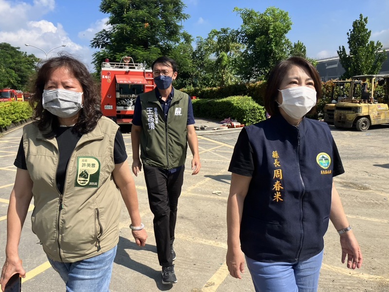 再赴明揚關心搜救 周春米：事故調查責任檢討不迴避