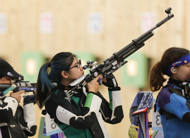 射擊好手林穎欣受泰國影響 無緣決賽心情低落