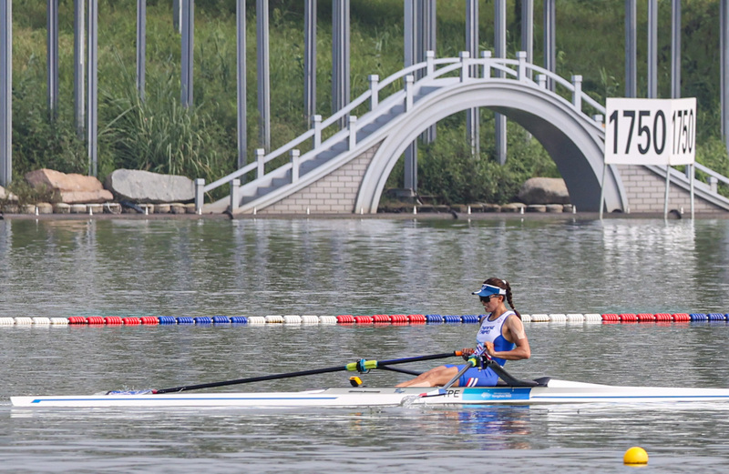 亞運划船女子單人雙槳 黃義婷奪第4