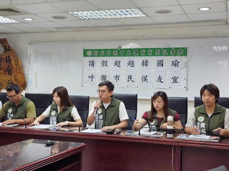 新北綠營：賴清德昔拒赴議會抗議賄選 非躲監督